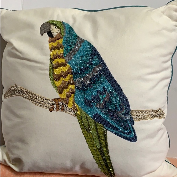 pier one sequin pillow